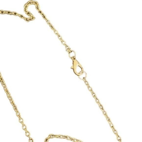 Rhinestone Necklece with magnifying glass pendant Jewelry Loupe - Picture 6 of 6